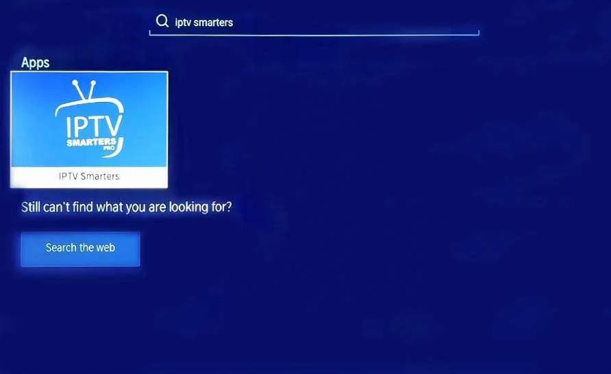 Fire TV Stick con IPTV Smarters Player instalado para ver IPTV en Chile