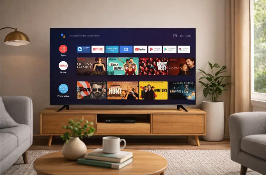 IPTV en Android TV con aplicaciones IPTV instaladas para ver IPTV en Chile